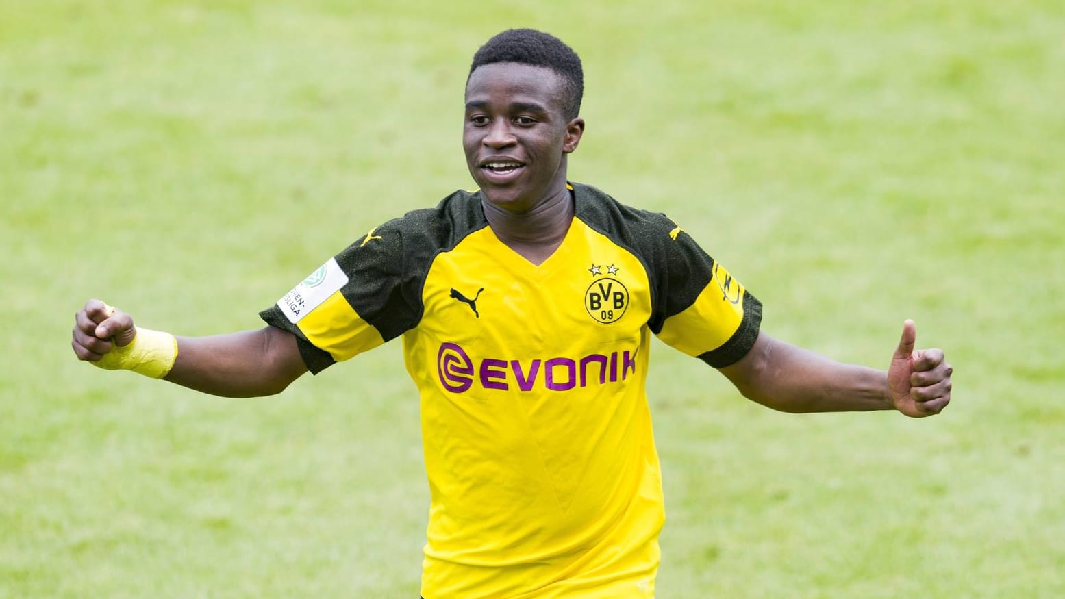 Mehr als 100 Tore in knapp drei Jahren: Youssoufa Moukoko gilt als größtes Talent von Borussia Dortmund.