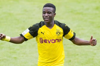 Mehr als 100 Tore in knapp drei Jahren: Youssoufa Moukoko gilt als größtes Talent von Borussia Dortmund.