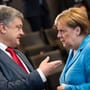 Kurz vor Stichwahl in der Ukraine: Merkel empfängt Präsident Poroschenko