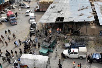 Explosion auf pakistanischem Obstmarkt: In der Stadt Quetta gab es einen Anschlag.