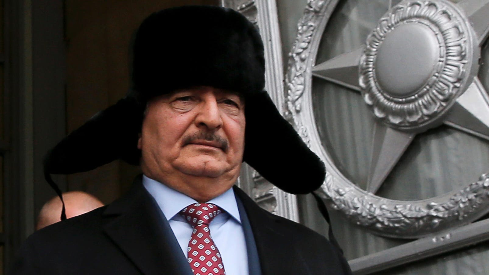 Häufiger Gast in Moskau: General Chalifa Haftar nach einem Treffen mit Russlands Außenminister Sergei Lawrow im November 2016.