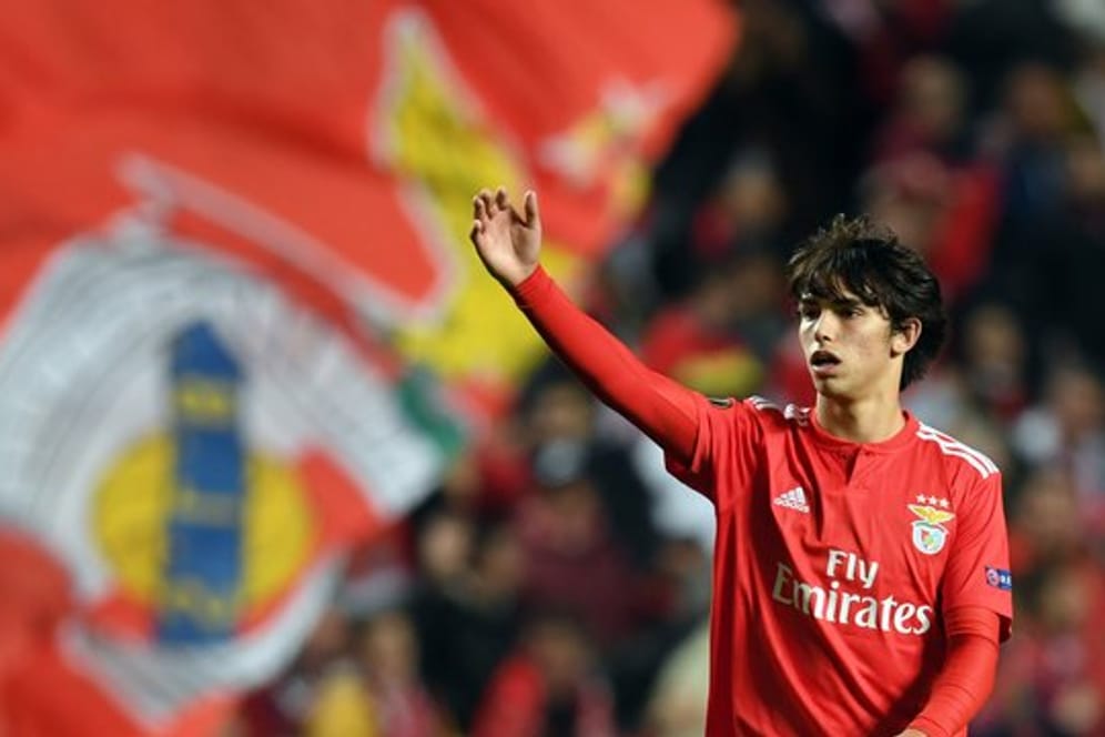 Erzielte drei Treffer gegen Eintracht Frankfurt: Benficas Joao Felix.