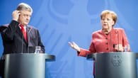 Ukraine-Präsident in Berlin | Kritik an Merkel für Treffen mit Poroschenko