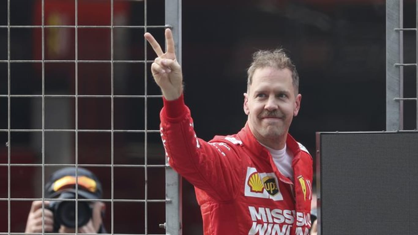 Will in Shanghai wieder auf die Pole Position: Sebastian Vettel.