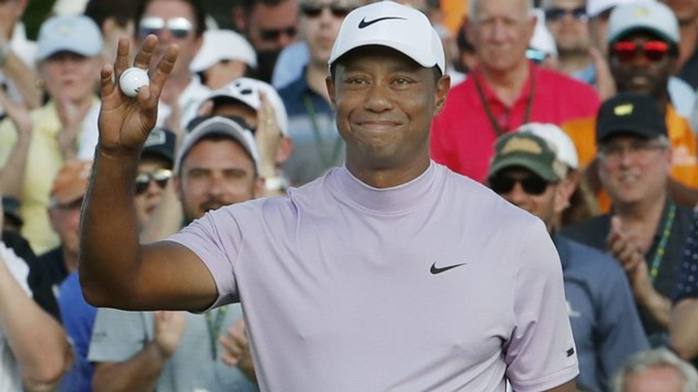 Will seinen fünften Masters-Titel gewinnen: Superstar Tiger Woods.