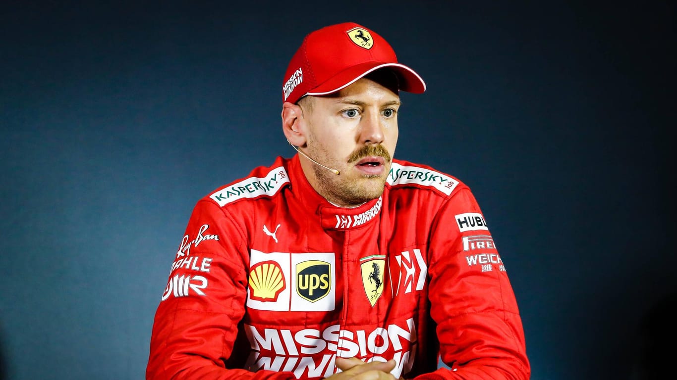 Sebastian Vettel steht die Enttäuschung ins Gesicht geschrieben.