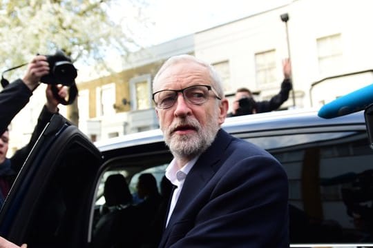 Labour-Chef Jeremy Corbyn in London.
