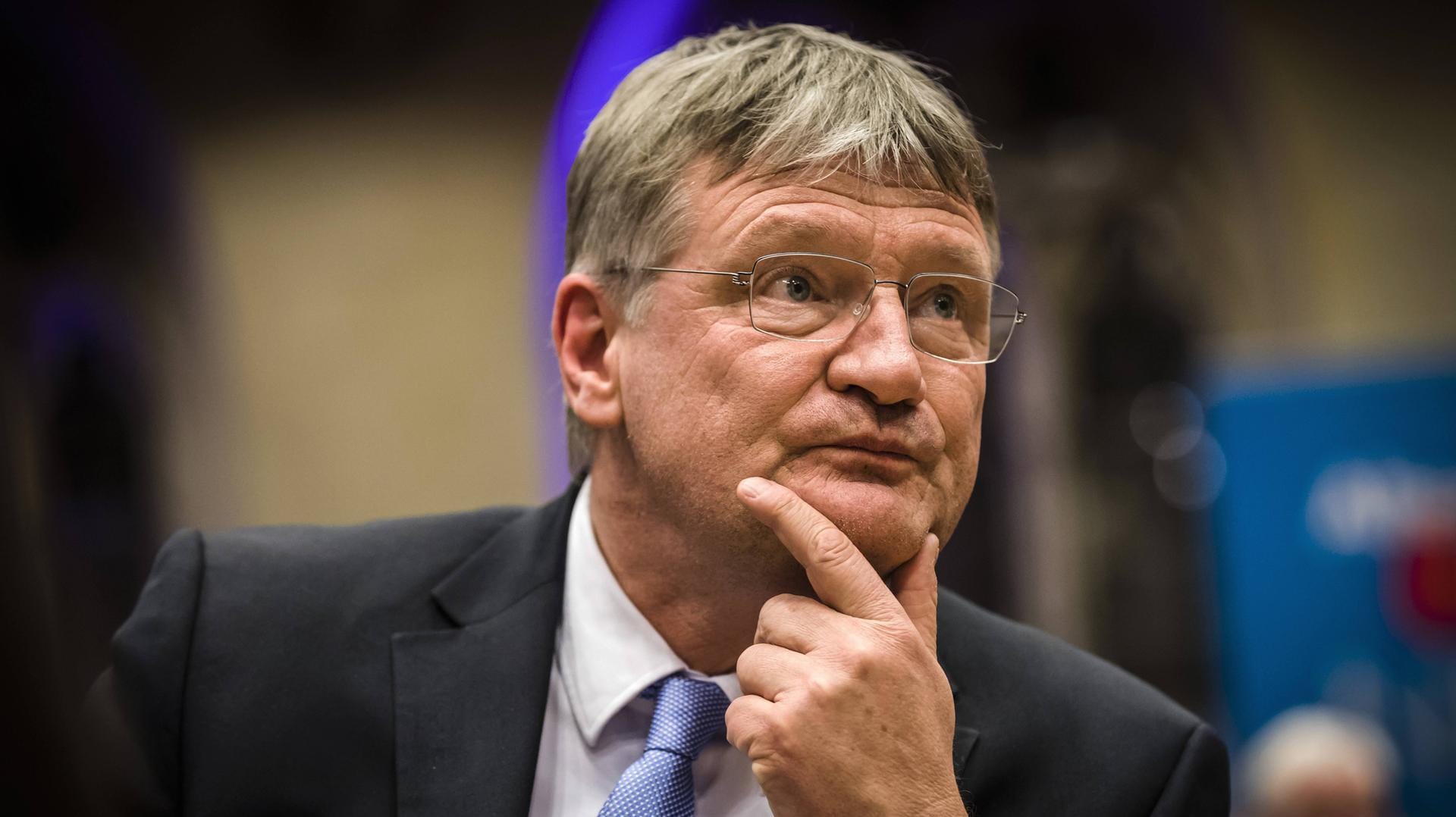 Jörg Meuthen, AfD-Bundesvorsitzender (Archivbild): Laut Meuthen tritt das Bündnis rechter Parteien bei der EU-Wahl ohne ein gemeinsames Konzept an.