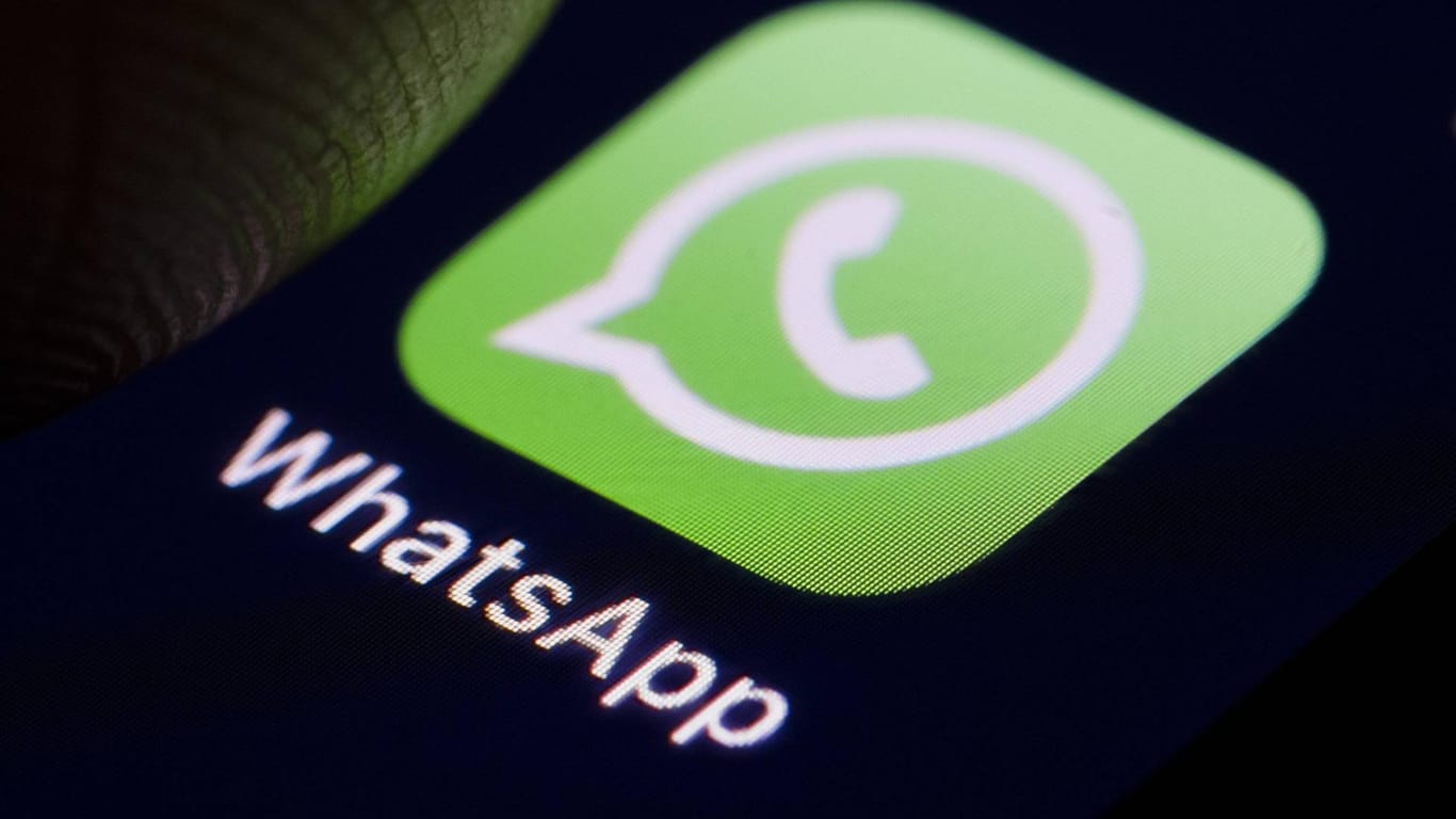 Das Logo von WhatsApp: Am Sonntagmittag melden Nutzer Einschränkungen mit dem Messenger-Dienst.