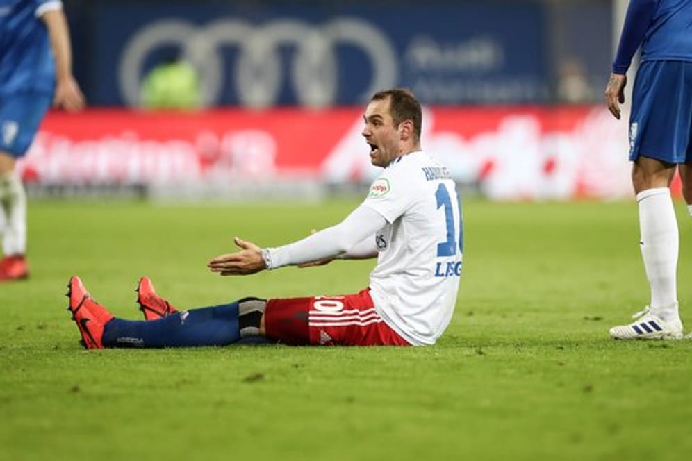 Fehlt dem HSV im Spitzenspiel gegen Köln: Pierre-Michel Lasogga.