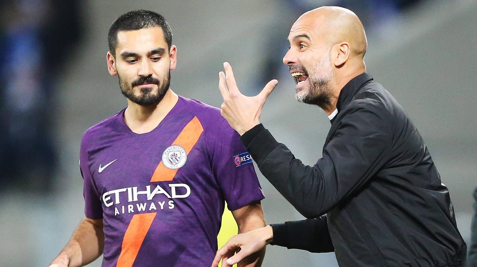 Ilkay Gündogan und Pep Guardiola: Der Nationalspieler will Manchester City offenbar verlassen.