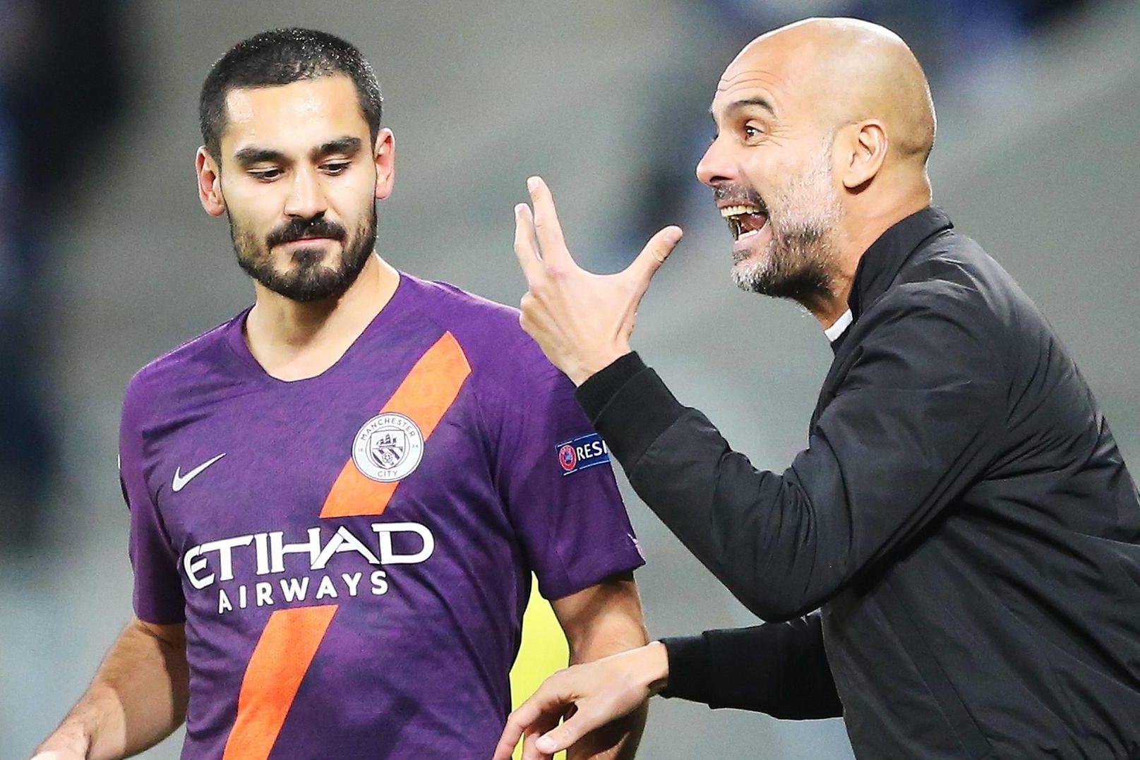 Ilkay Gündogan und Pep Guardiola: Der Nationalspieler will Manchester City offenbar verlassen.
