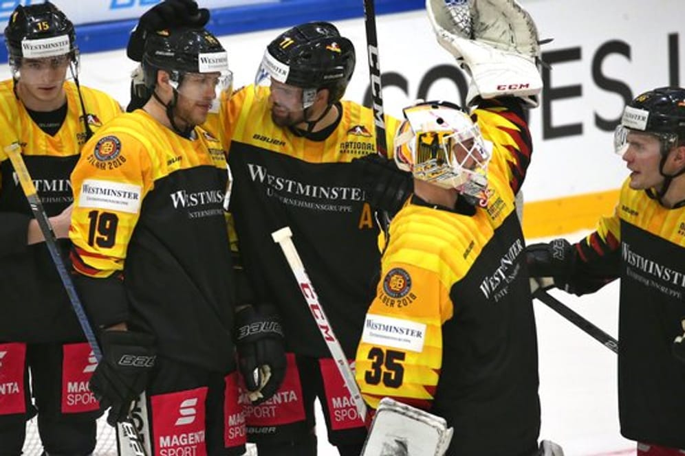 Die deutsche Eishockey-Auswahl hat auch das zweite Testspiel für die Weltmeisterschaft gewonnen.