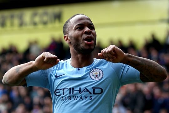 Doppelpacker Raheem Sterling.