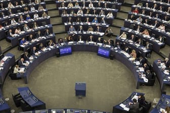 Abstimmung im Europäischen Parlament in Straßburg.