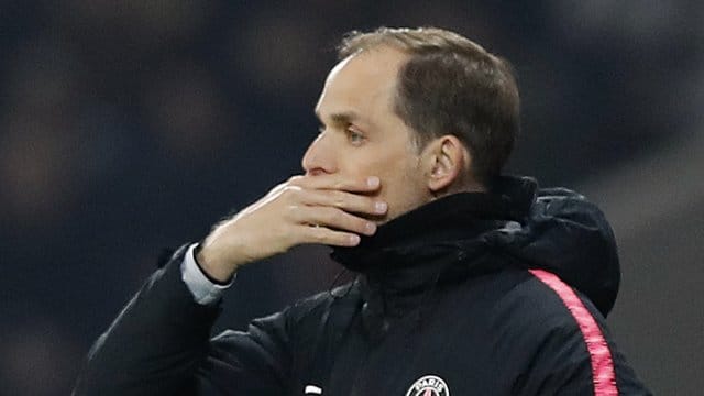 Bedient: PSG-Coach Thomas Tuchel bei der 1:5-Pleite in Lille.
