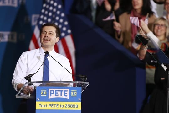 Der Bürgermeister von South Bend im US-Bundesstaat Indiana, Pete Buttigieg, will bei der Präsidentenwahl 2020 für die Demokraten antreten.