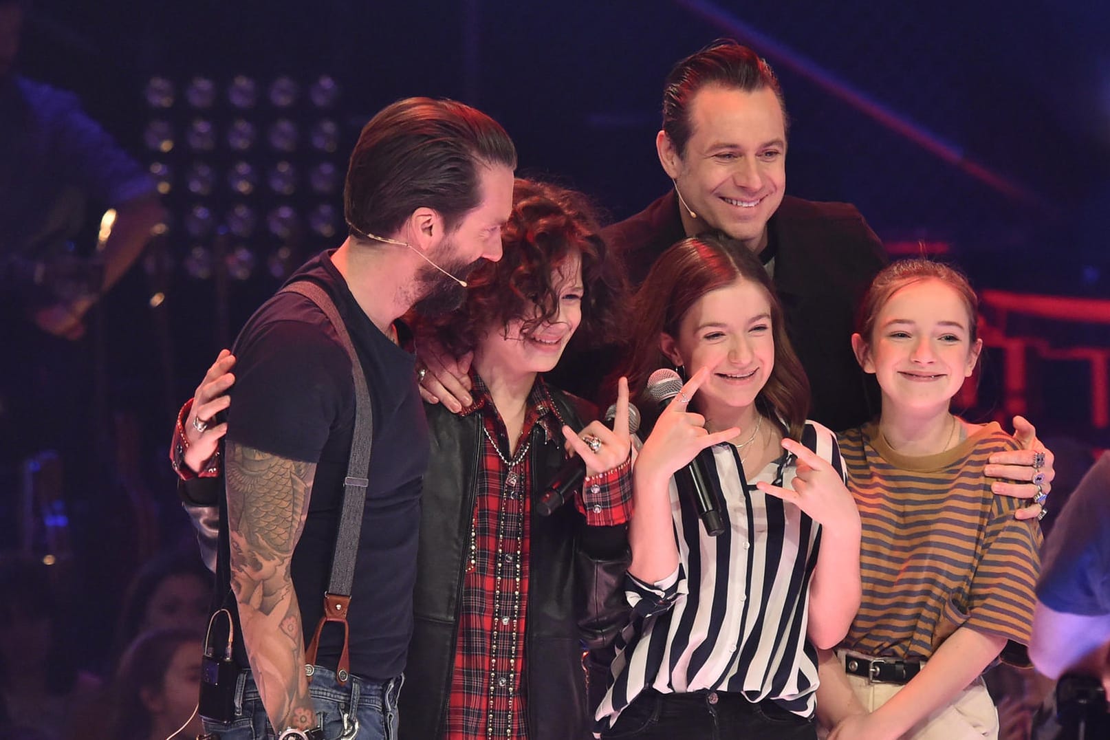 "The Voice Kids": The BossHoss gehen mit den Zwillingen Mimi und Josefin und Erik ins Rennen.