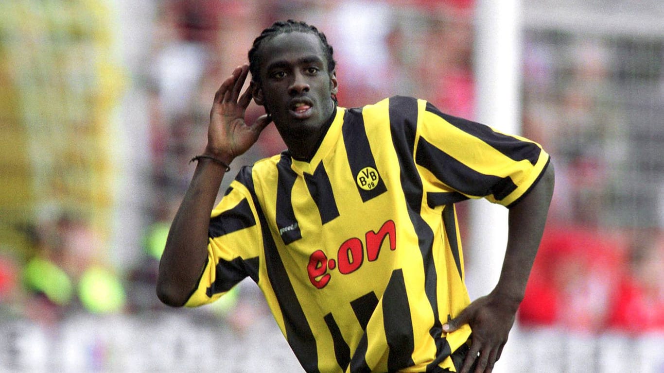 Otto Addo im BVB-Trikot 2001: Der Ex-Profi soll in Dortmund eine Position im Nachwuchsbereich übernehmen.