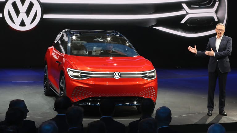 Volkswagen: Der Autokonzern präsentiert seinen Elektro-SUV auf der Automesse in Shanghai. China zählt für die deutschen Autobauer zu den wichtigsten Absatzmärkten.