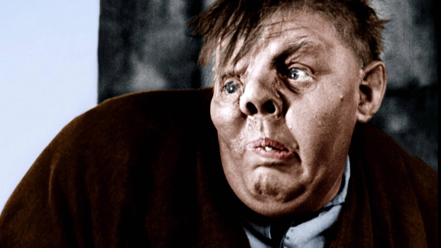 Charles Laughton als Quasimodo in William Dieterles Verfilmung des "Glöckners von Notre-Dame".