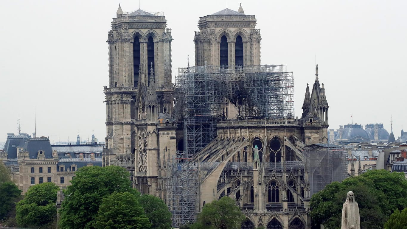 Notre-Dame nach dem Brand: Die Dombaumeisterin Yvonne Faller hält einen Wiederaufbau für möglich.