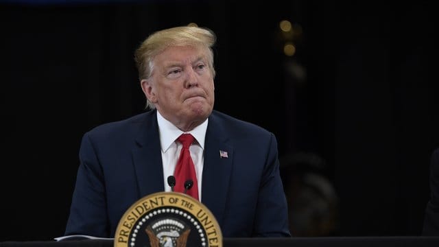 Bekommt einen Gegenkandidaten aus der eigenen Partei: Donald Trump, Präsident der USA. Bekommt einen Gegenkandidaten aus der eigenen Partei: Donald Trump, Präsident der USA.