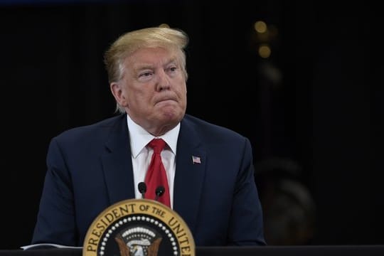 Bekommt einen Gegenkandidaten aus der eigenen Partei: Donald Trump, Präsident der USA.