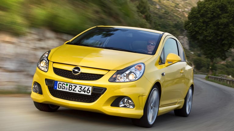 Opel Corsa: Von seinem Kleinwagen legt Opel auch sportliche Modelle auf, wie hier etwa eine OPC-Variante der Generation D.