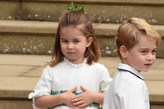 Prinzessin Charlotte und Prinz George: Die beiden machten einen Ausflug mit ihren Eltern und anderen Verwandten.
