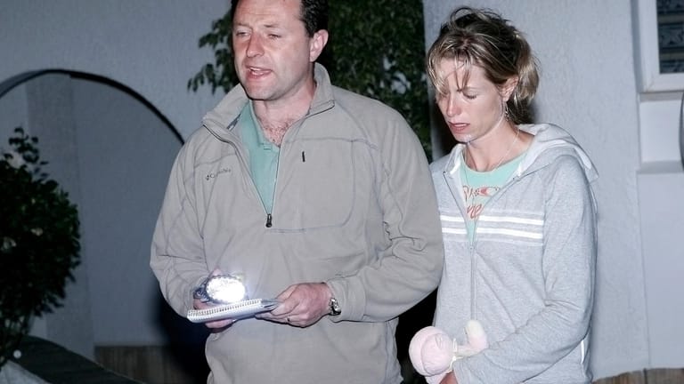 Gerald McCann und Kate McCann kurz nach Maddies Verschwinden: Bis heute ist ihre Tochter verschwunden.