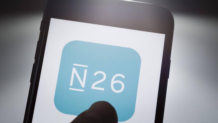 Das Logo der N26-Bank: Die Online-Bank hat Berichten zufolge Probleme mit Betrügern.