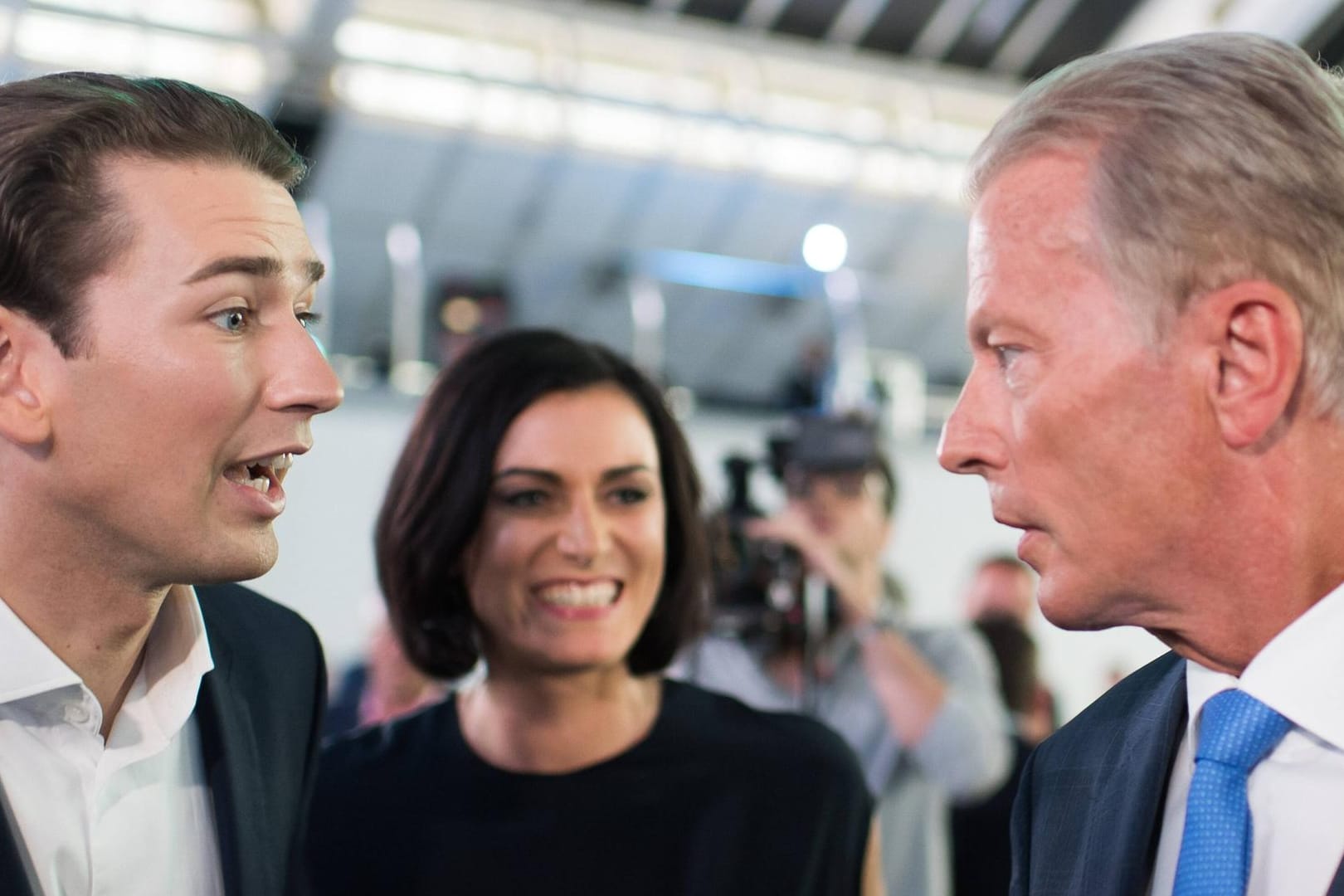 Alter und neuer Parteichef: Ex-ÖVP-Chef Reinhold Mitterlehner findet keine guten Worte für Kanzler Sebastian Kurz.