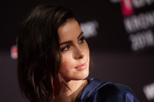 Lena Meyer-Landrut bei der Verleihung der 1Live-Krone" in der Jahrhunderthalle in Bochum.