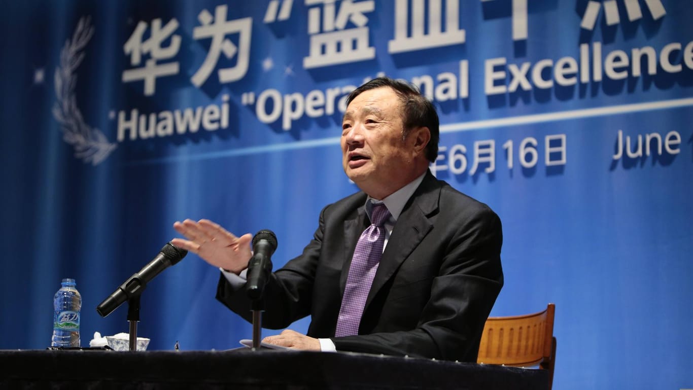 Ren Zhengfei (Archivbild): Der Huawei-Chef zeigt sich offen für Anti-Spionage-Abkommen mit Deutschland.