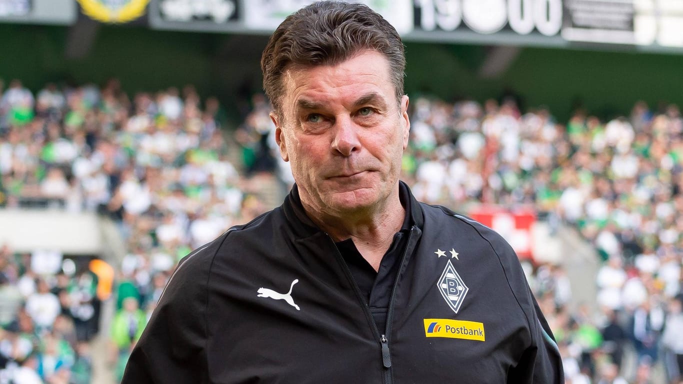 Noch in Mönchengladbach: Trainiert Dieter Hecking in der kommenden Saison den FC Schalke 04?