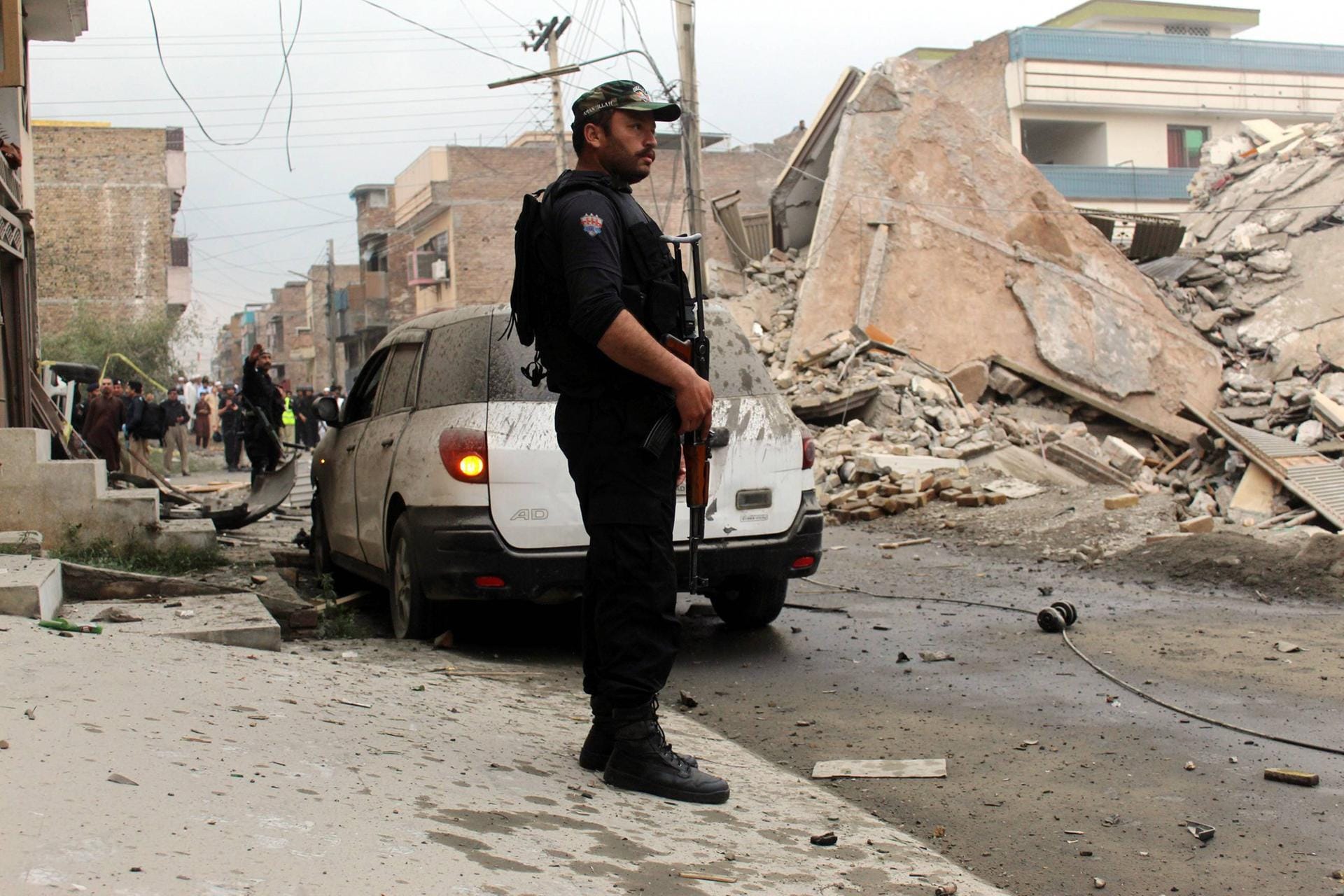 Ein pakistanischer Polizist: Baluchistan gilt als Unruheprovinz des Landes. (Archivbild)