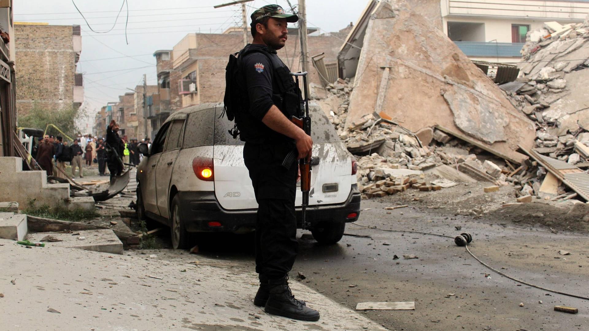 Ein pakistanischer Polizist: Baluchistan gilt als Unruheprovinz des Landes. (Archivbild)