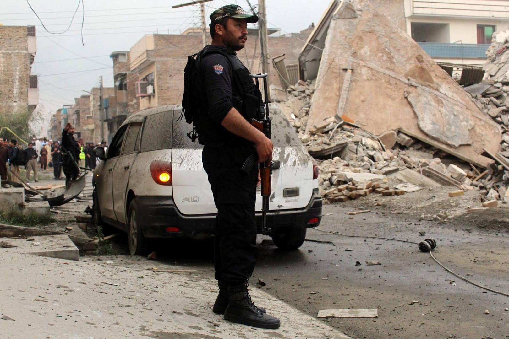 Ein pakistanischer Polizist: Baluchistan gilt als Unruheprovinz des Landes. (Archivbild)