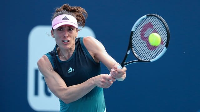 Andrea Petkovic spielt im Fed Cup das erste Einzel.