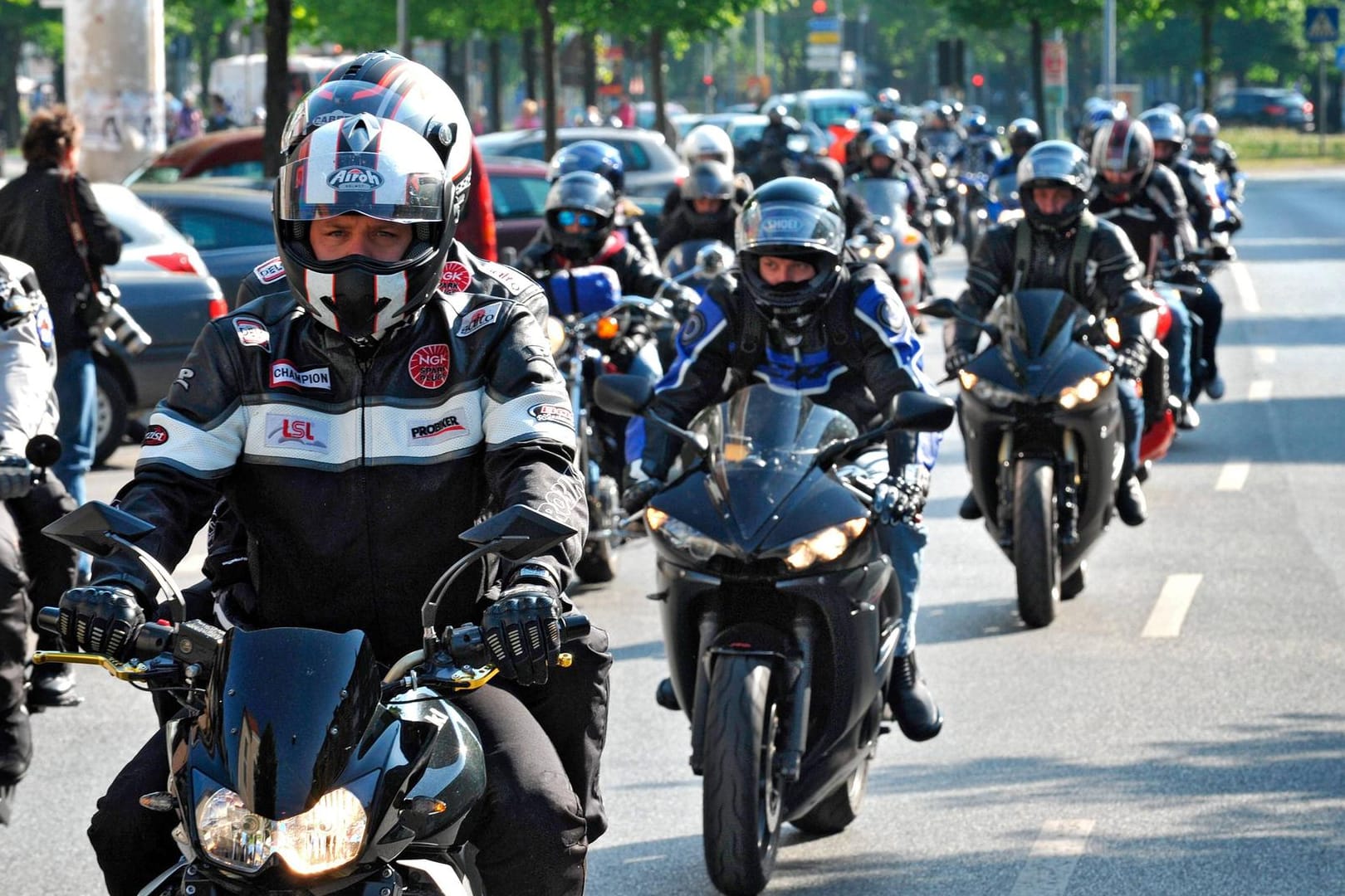 Neben dem Gottesdienst soll es auch eine Ausfahrt für die Motorradfahrer geben. (Symbolfoto)