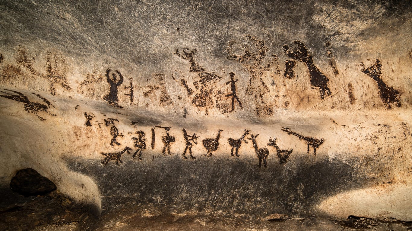 Chauvet-Höhle: Durch zu viele Besucher hat sich die Luftfeuchtigkeit in der Höhle verändert – eine Gefahr für die uralten Kunstwerke.