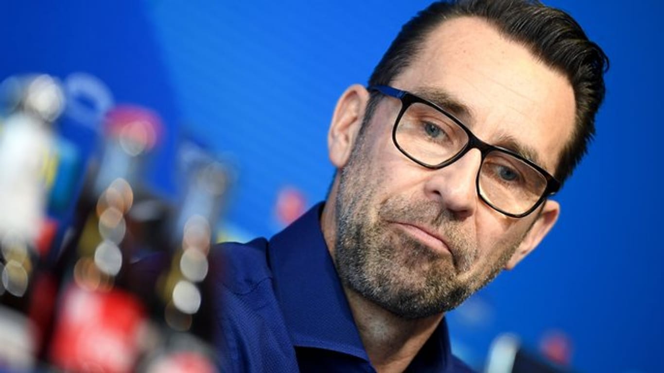 Hertha-Manager Michael Preetz sucht einen neuen Trainer.