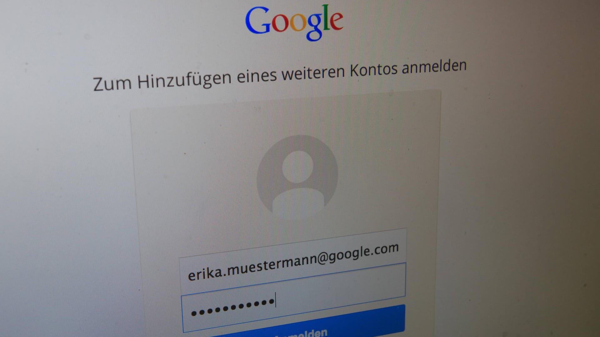 Anmeldung bei Google: Nutzer können die doppelte Absicherung beim Login aktivieren.