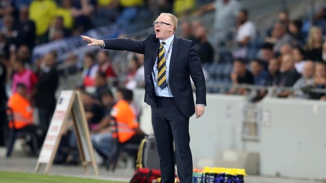 Schottland trennte sich von Trainer Alex McLeish.
