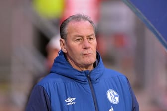 Schalke-Trainer Huub Stevens will von seiner Mannschaft Leistung sehen.
