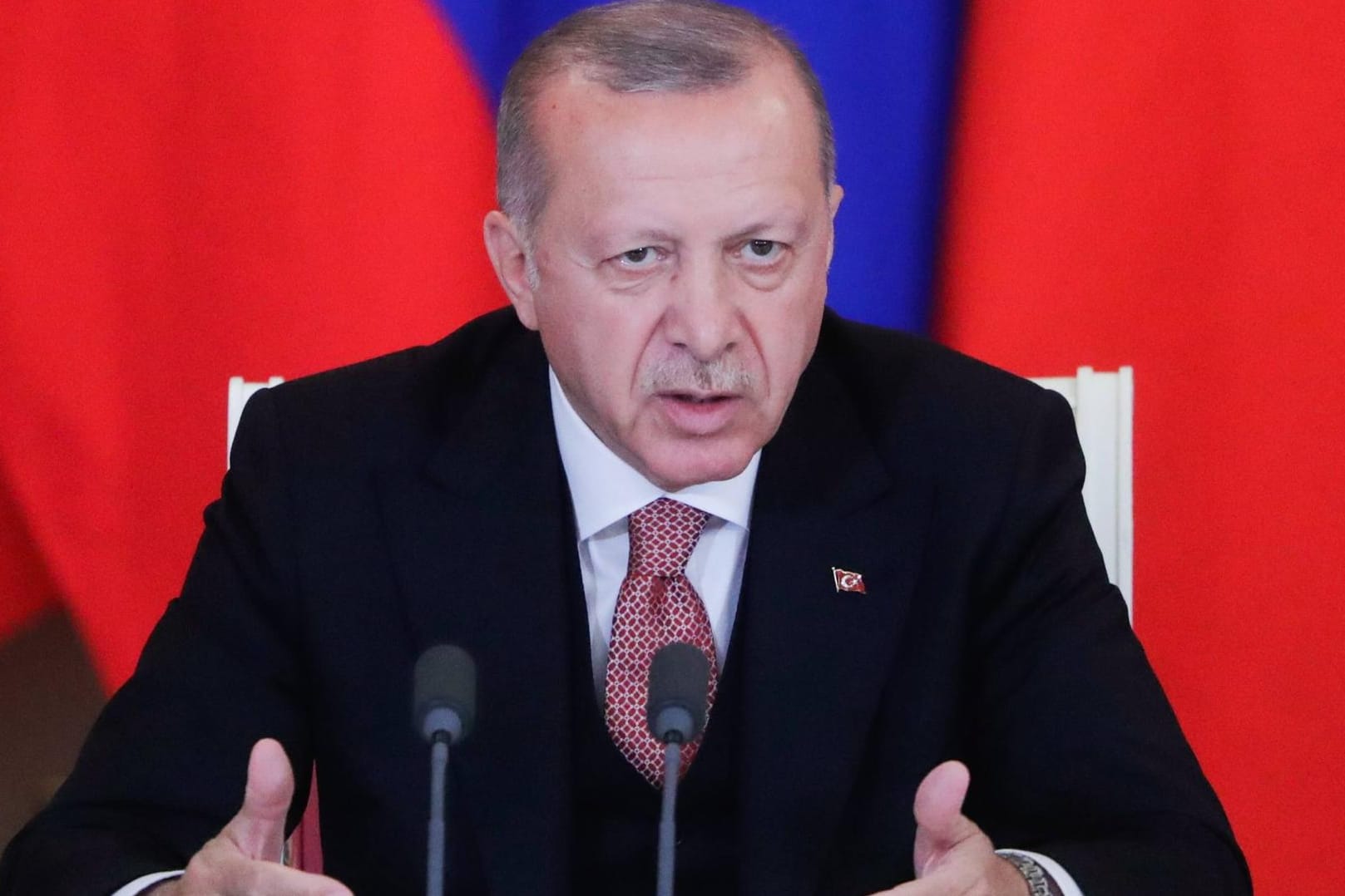 Recep Tayyip Erdogan: Der türkische Präsident greift die westlichen Medien an.