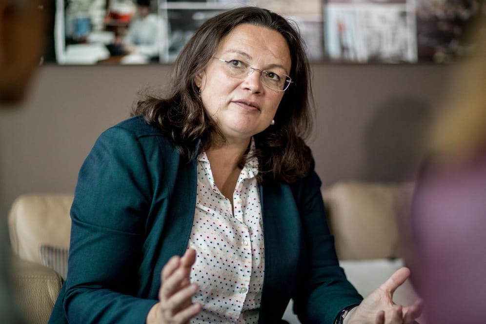 Andrea Nahles: Mit ihren Ausrutschern habe sich die SPD-Chefin selbst geschadet, glaubt ein Experte.