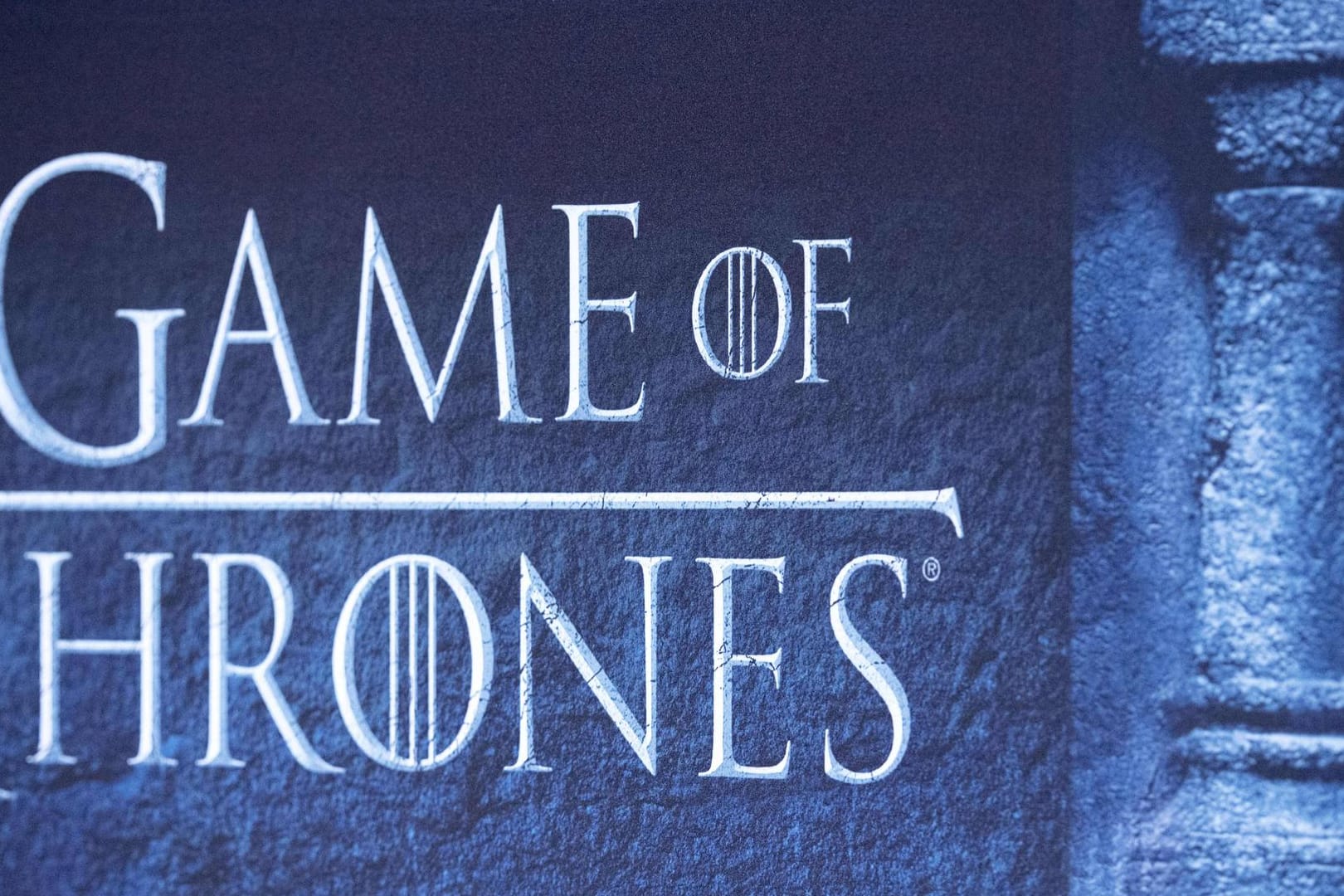 April 11 2016 Hollywood California U S Game of Thrones Logo and Artwork HBO s Game of Thr