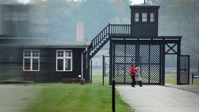 Eingang des Stutthof-Museums in Sztutowo.